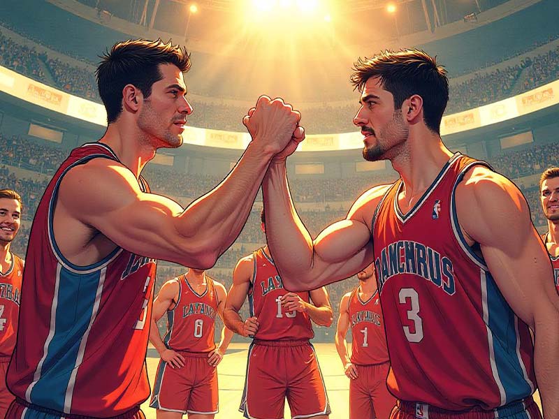 米切尔这个变向跳投确实帅！...